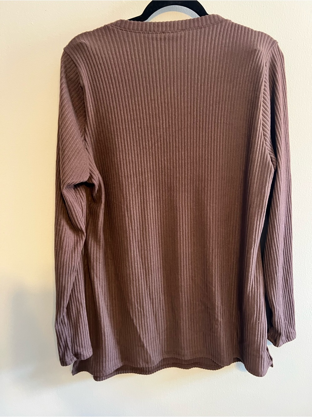 NWT! Fashion Nova Ribbed V-Neck Two-Piece Set - Brown | Women’s 3X - Picture 6 of 10
